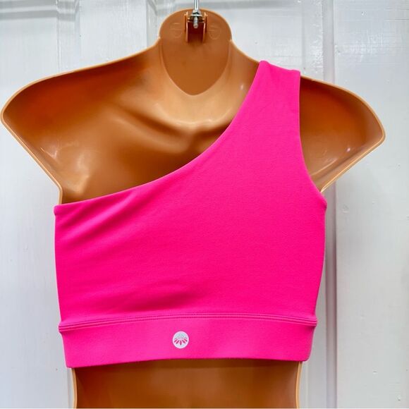 NWT Senita Athletics one shoulder workout sporkts bra women's small. - Picture 3 of 5